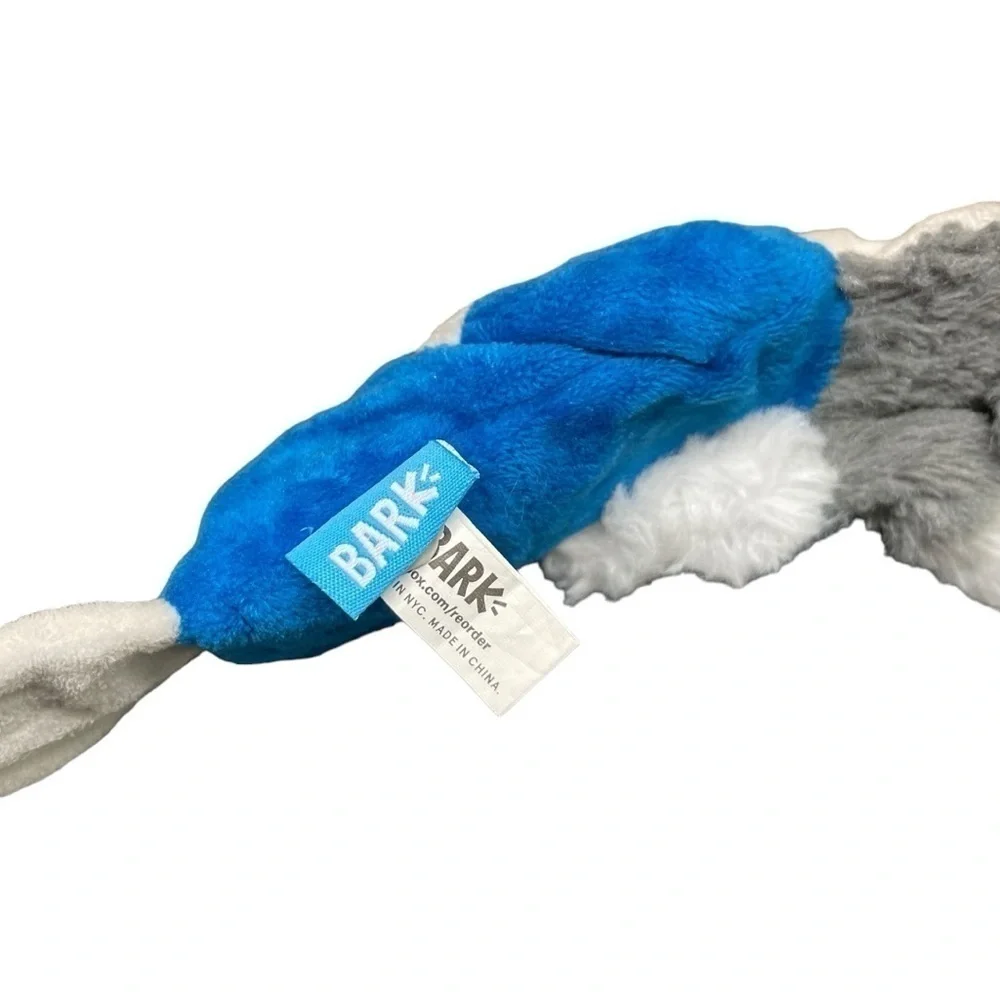 HTF Bark Dog Toy The Bachelemur The Bachelor Squeak Crinkle Hidden Surprise 9 in